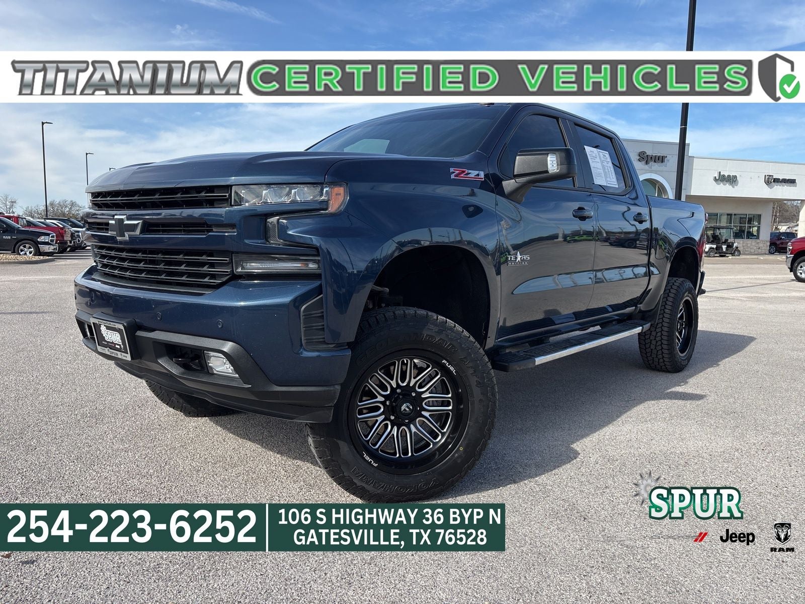 2020 Chevrolet Silverado 1500 4WD Crew Cab Short Bed RST