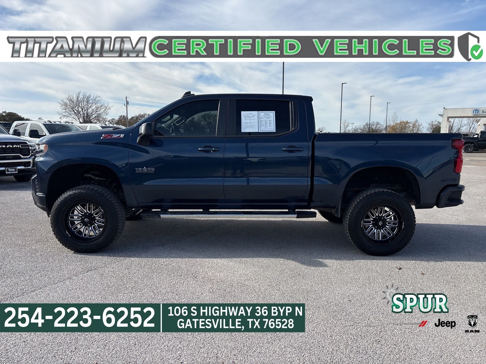 2020 Chevrolet Silverado 1500 4WD Crew Cab Short Bed RST