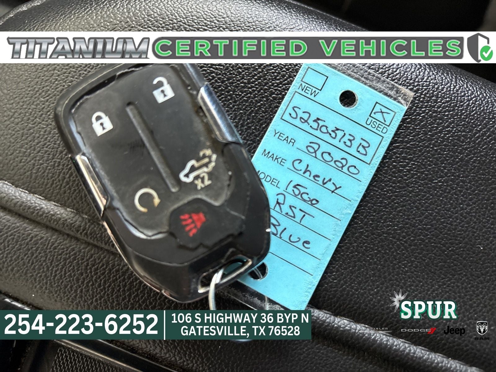 2020 Chevrolet Silverado 1500 4WD Crew Cab Short Bed RST