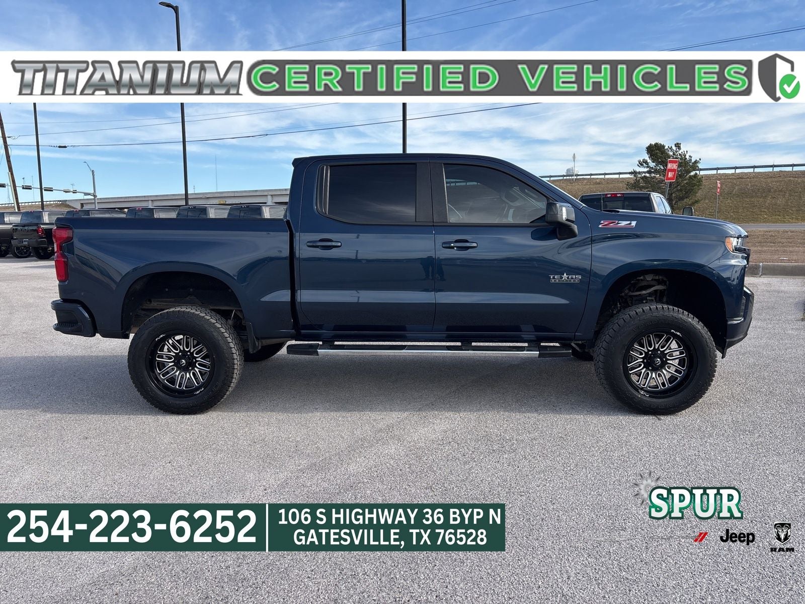 2020 Chevrolet Silverado 1500 4WD Crew Cab Short Bed RST