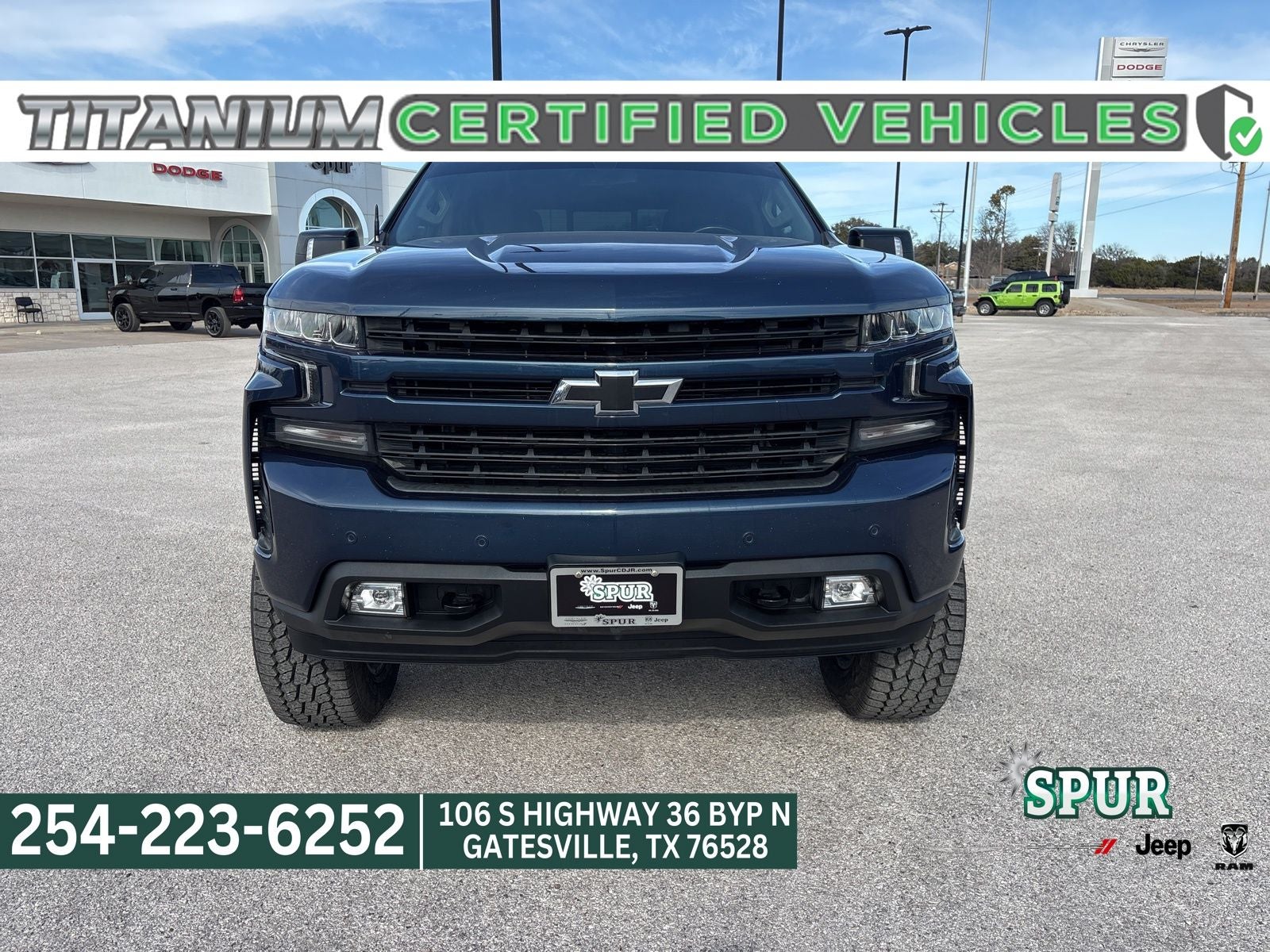 2020 Chevrolet Silverado 1500 4WD Crew Cab Short Bed RST