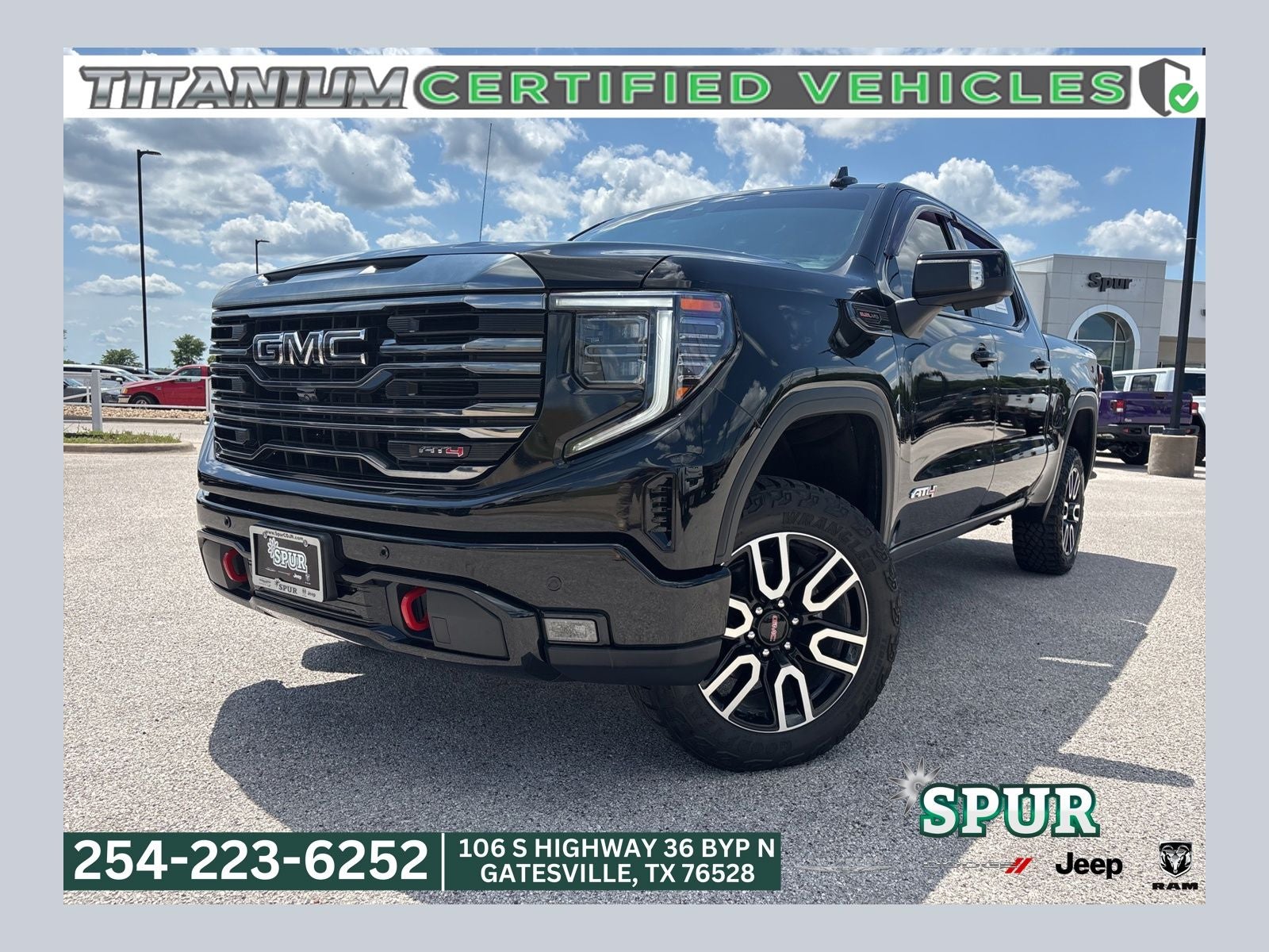 2024 GMC Sierra 1500 4WD Crew Cab Short Box AT4
