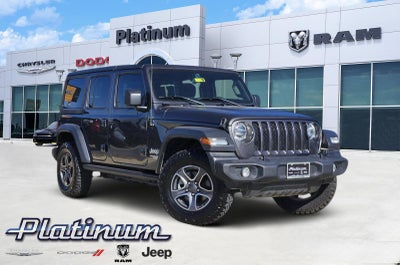 2018 Jeep Wrangler Unlimited Sport S 4x4