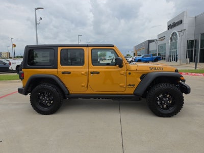2026 Jeep Wrangler WRANGLER 4-DOOR WILLYS
