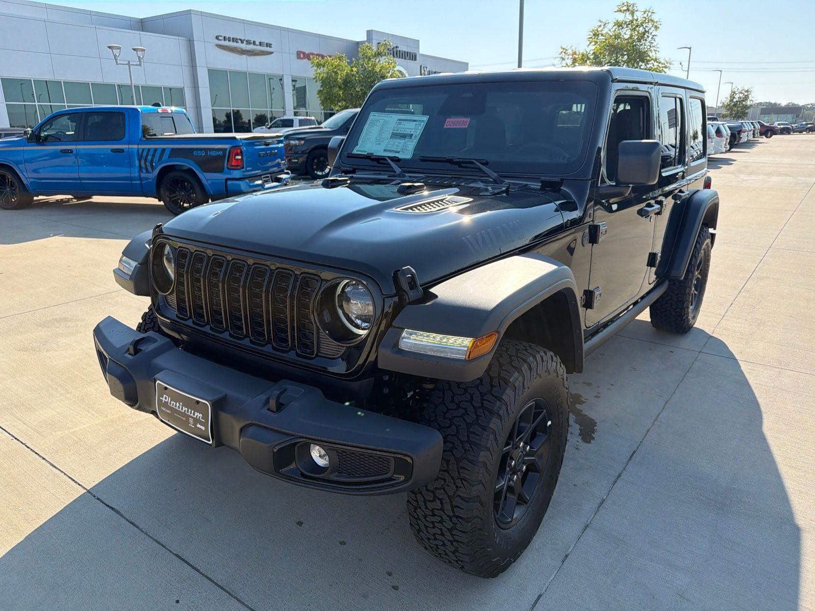 2026 Jeep Wrangler WRANGLER 4-DOOR WILLYS