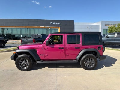 2026 Jeep Wrangler WRANGLER 4-DOOR SPORT S