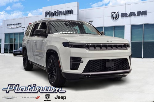 2026 Jeep Grand Wagoneer GRAND WAGONEER SUMMIT OBSIDIAN 4X4