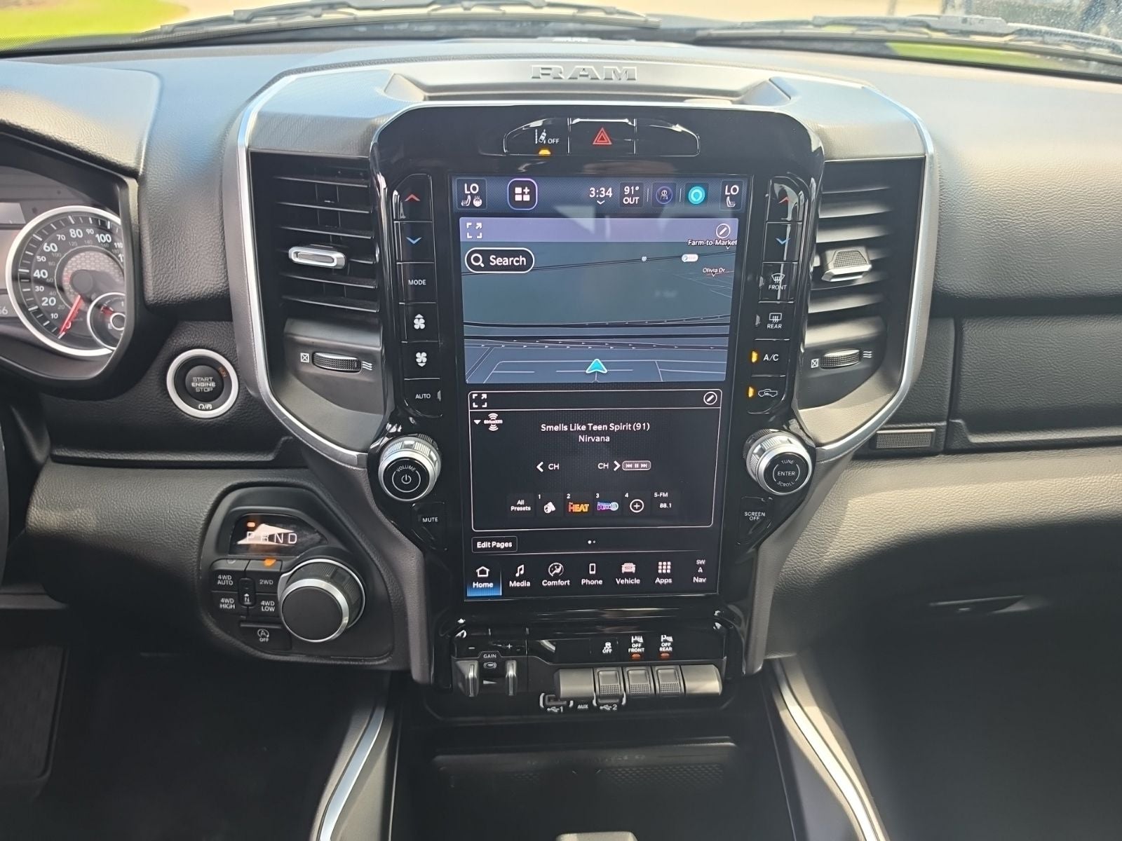 2025 RAM Ram 1500 Lone Star Crew Cab 4x4 5'7' Box
