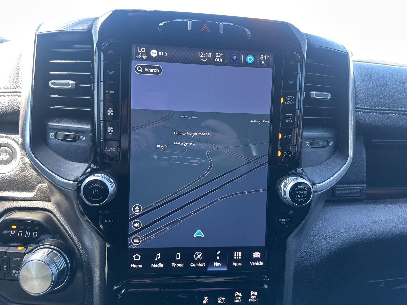 2023 RAM Ram 1500 Laramie Crew Cab 4x4 5'7' Box