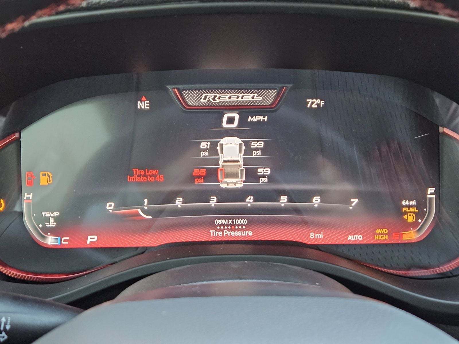 2026 RAM Ram 1500 RAM 1500 REBEL CREW CAB 4X4 5'7' BOX