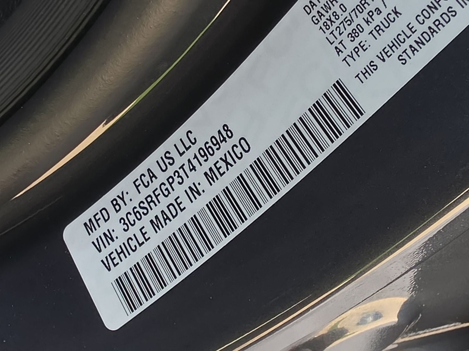 2026 RAM Ram 1500 RAM 1500 WARLOCK CREW CAB 4X4 5'7' BOX