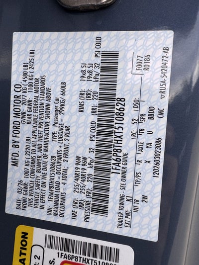 2026 Ford Mustang EcoBoost