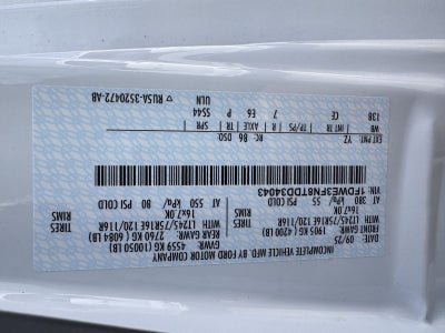 2026 Ford E-350SD Base Fleet