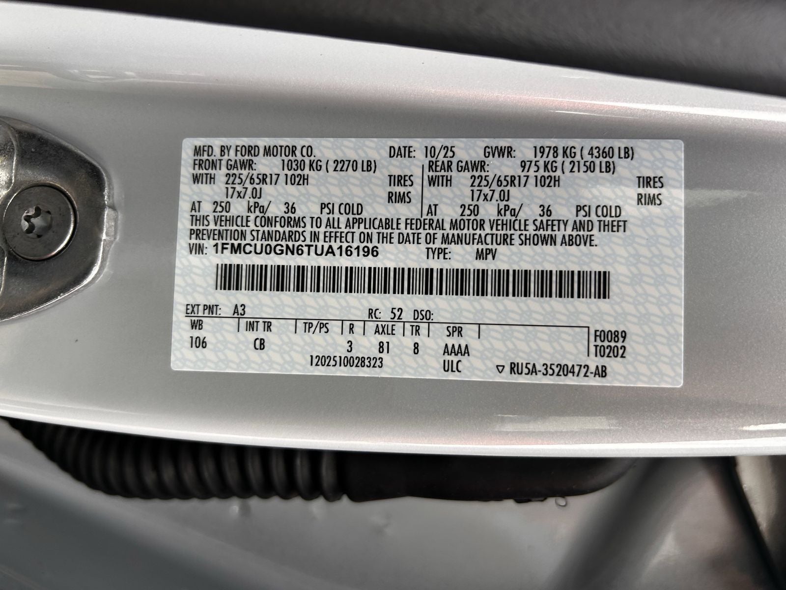 2026 Ford Escape Active