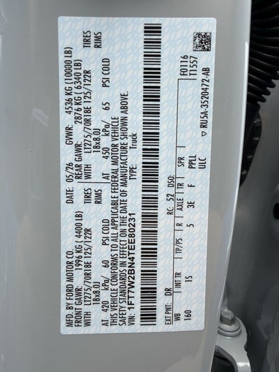 2026 Ford F-250SD F-250® XL