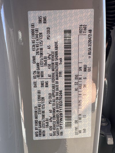 2026 Ford F-250SD F-250® XL