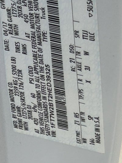 2017 Ford F-250SD F-250® King Ranch®