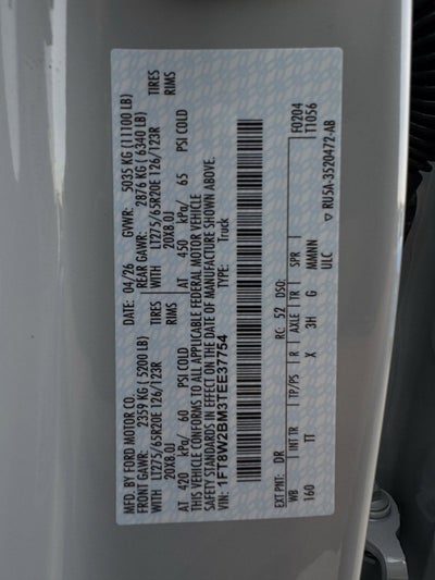 2026 Ford F-250SD Platinum