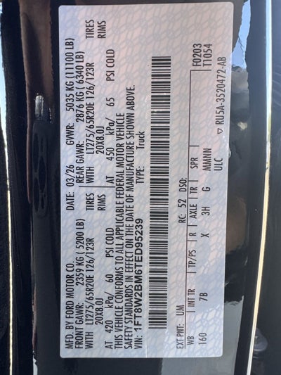 2026 Ford F-250SD Platinum