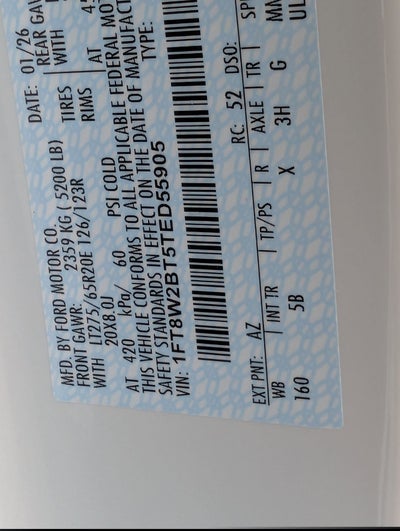 2026 Ford F-250SD F-250® Lariat®