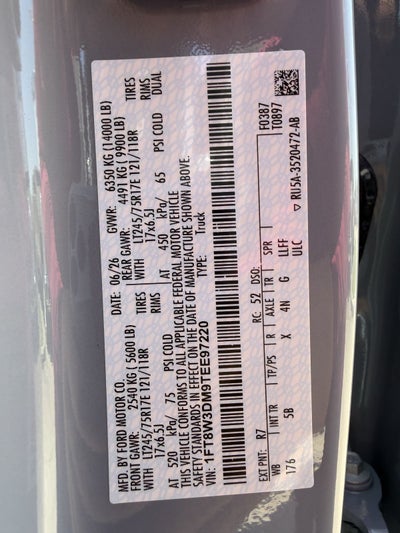 2026 Ford F-350SD Lariat DRW
