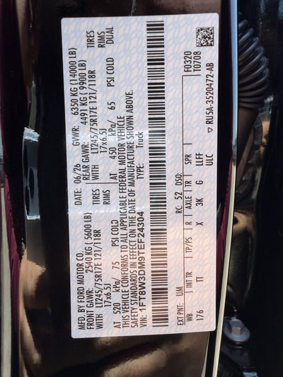 2026 Ford F-350SD Platinum DRW