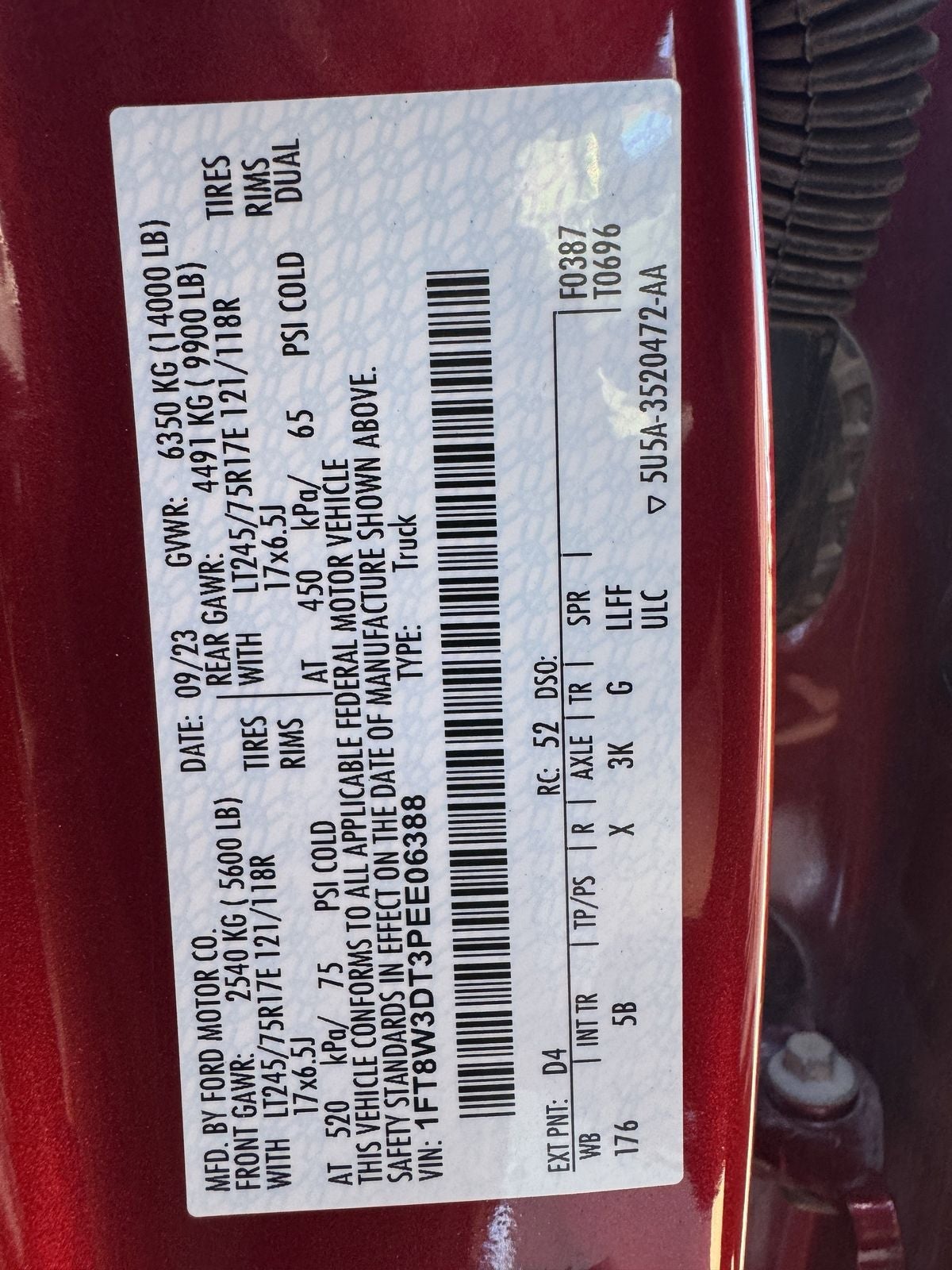 2023 Ford F-350SD Lariat DRW