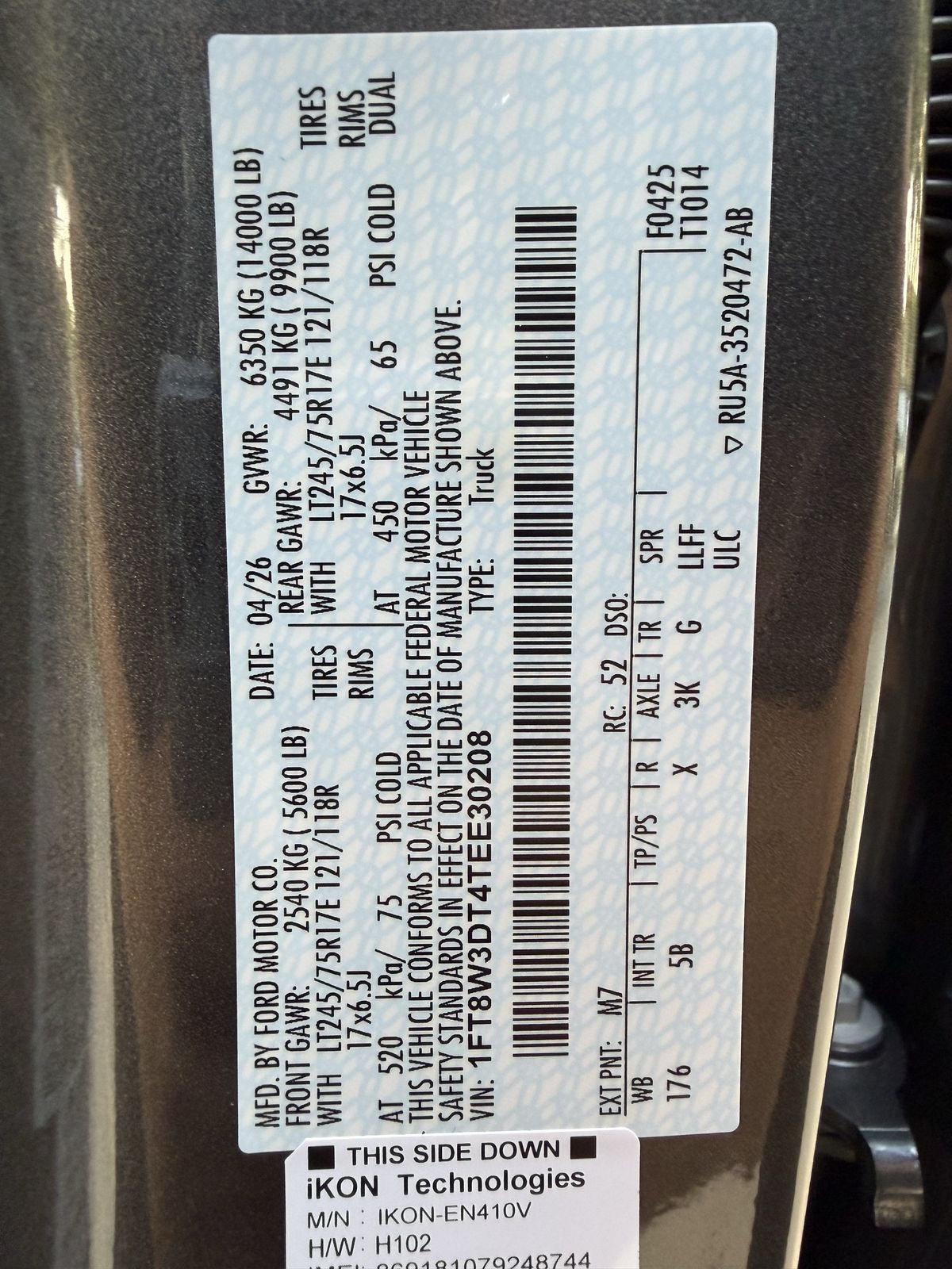 2026 Ford F-350SD Lariat DRW