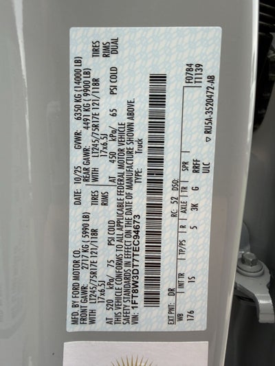 2026 Ford F-350SD XL DRW