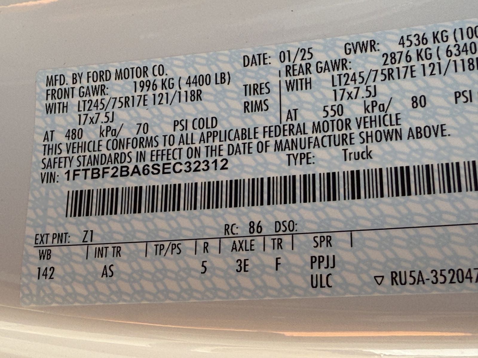 2025 Ford F-250SD XLT Fleet