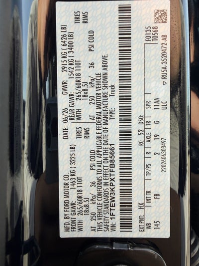 2026 Ford F-150 XLT