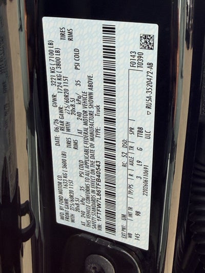 2026 Ford F-150 Platinum