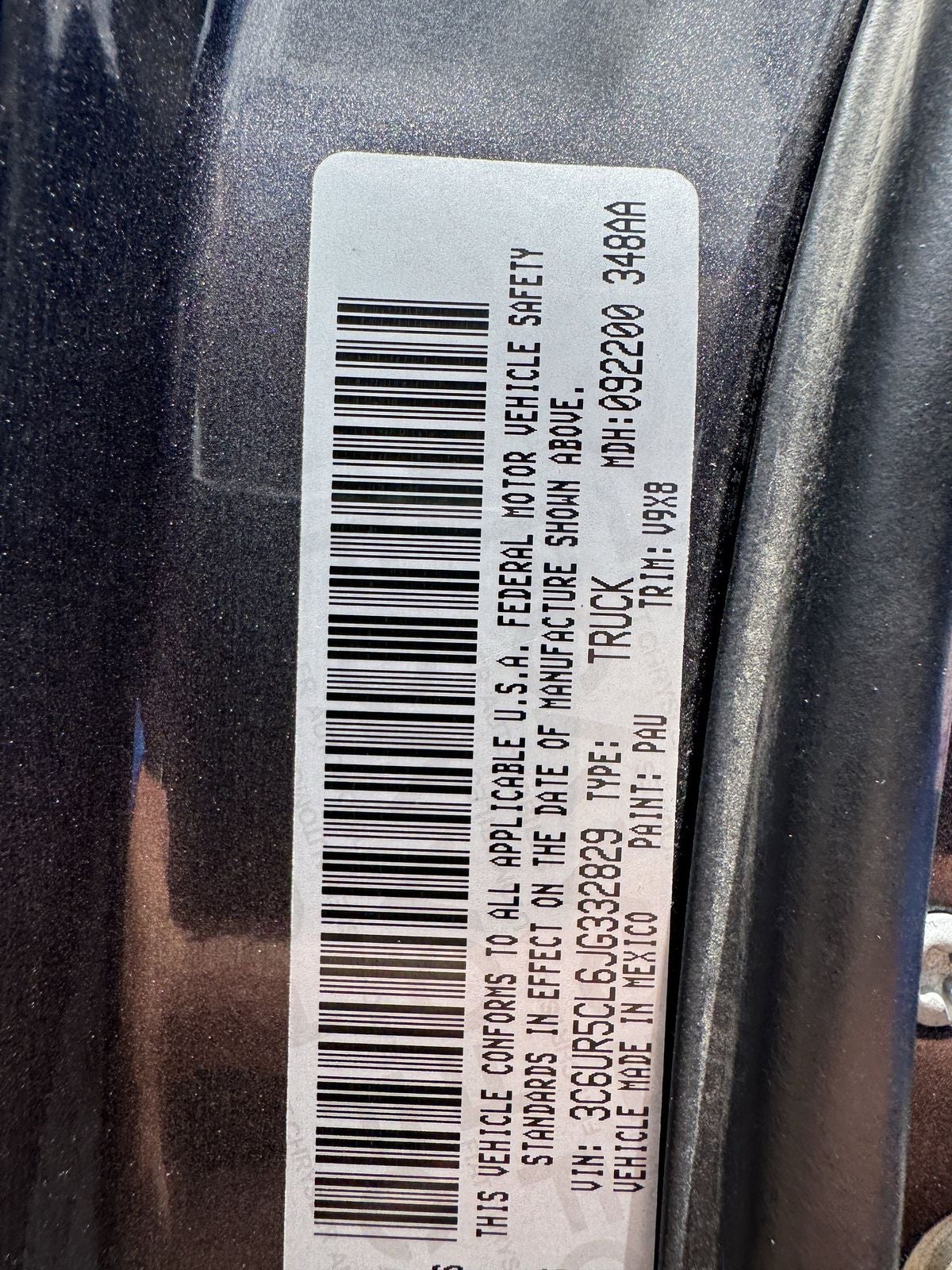 2018 RAM 2500 Tradesman