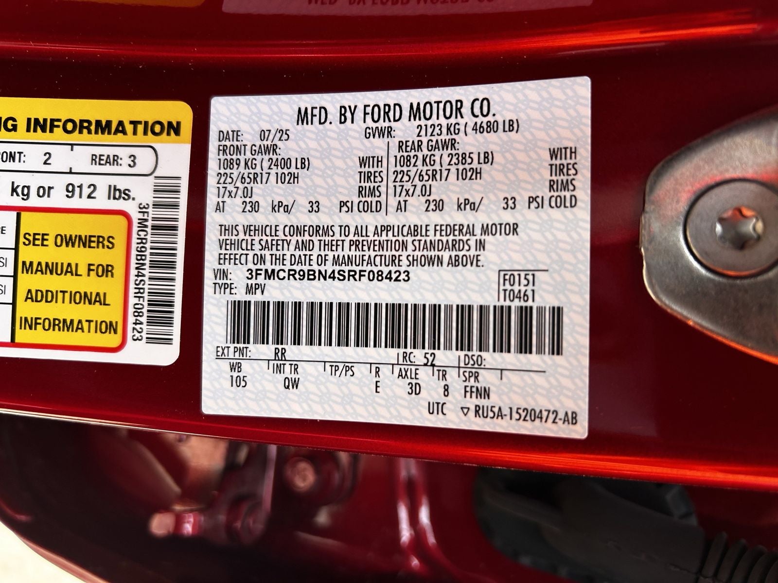 2025 Ford Bronco Sport Big Bend