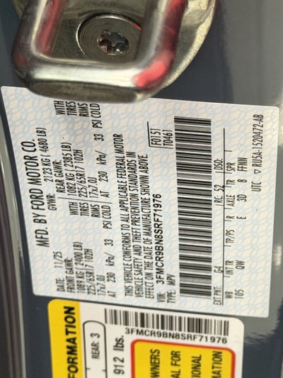 2025 Ford Bronco Sport Big Bend