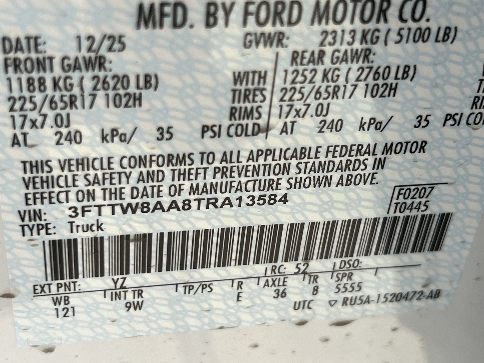 2026 Ford Maverick XL Fleet