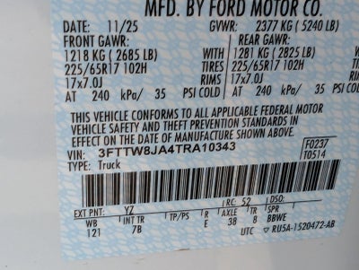 2026 Ford Maverick XLT