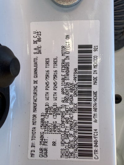 2023 Toyota Tacoma SR5 V6