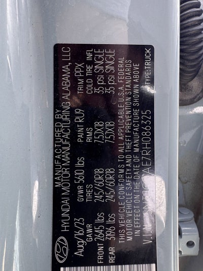 2024 Hyundai Santa Cruz SEL