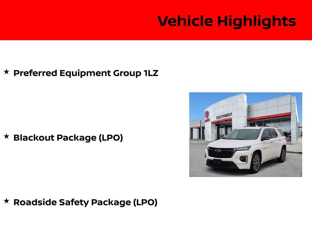 2023 Chevrolet Traverse Premier