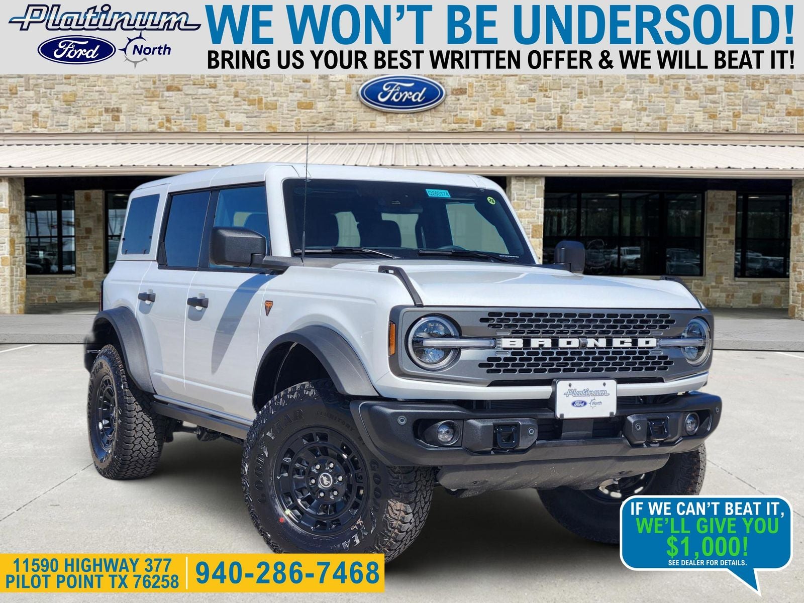 2026 Ford Bronco Badlands