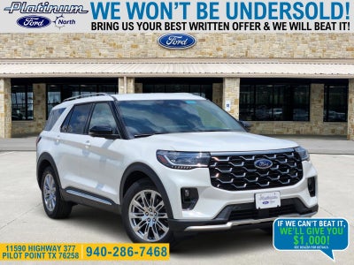 2026 Ford Explorer Platinum