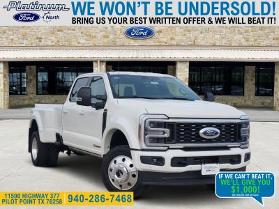 2026 Ford F-450SD Platinum DRW