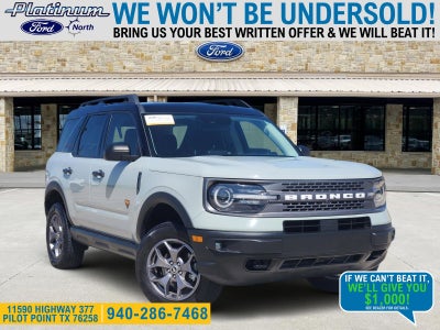 2022 Ford Bronco Sport Badlands
