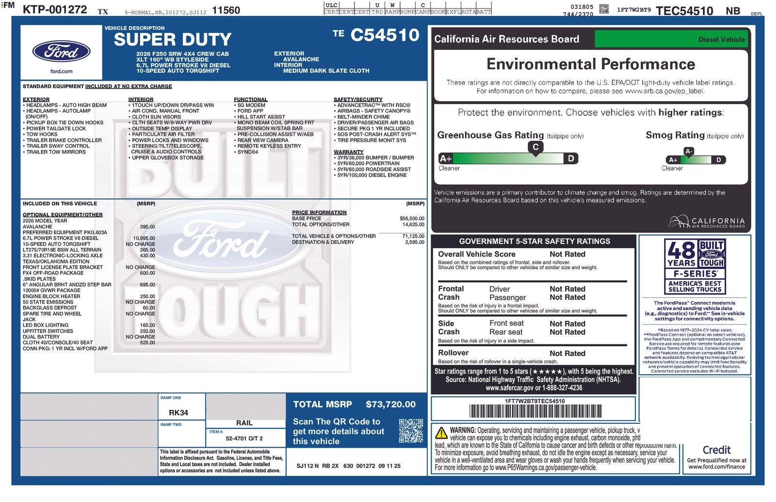 2026 Ford F-250SD XLT
