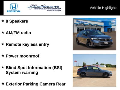 2026 Honda Civic Hybrid Sport