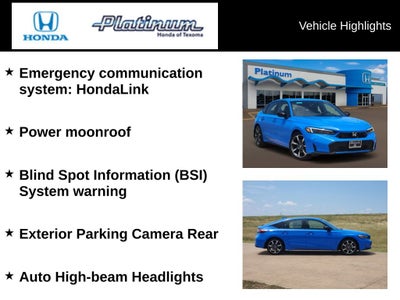 2026 Honda Civic Hybrid Sport Touring