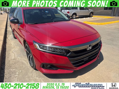 2021 Honda Accord Sport Special Edition