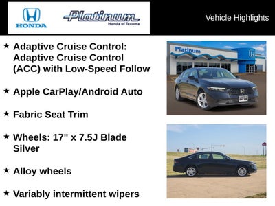 2026 Honda Accord LX