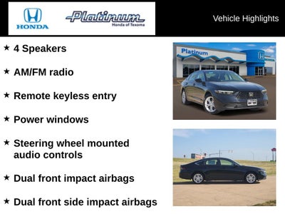 2026 Honda Accord LX